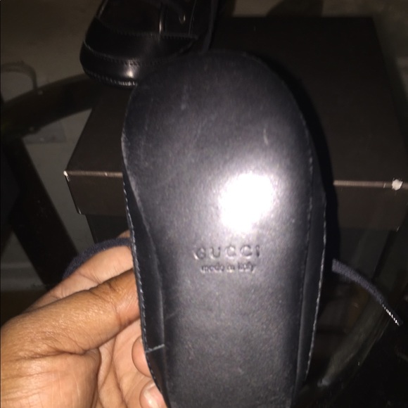 Gucci crib shoes 0/3months - Picture 3 of 5